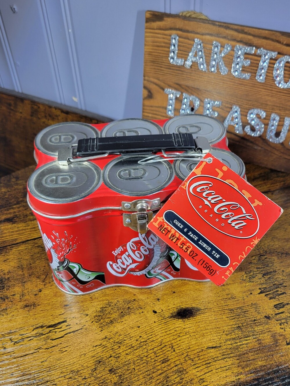 Coca-Cola Red Six-Pack lunch Tin